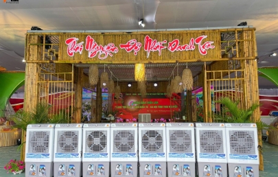 King Media Event – Dịch vụ cho thuê quạt điều hòa sự kiện tại A80